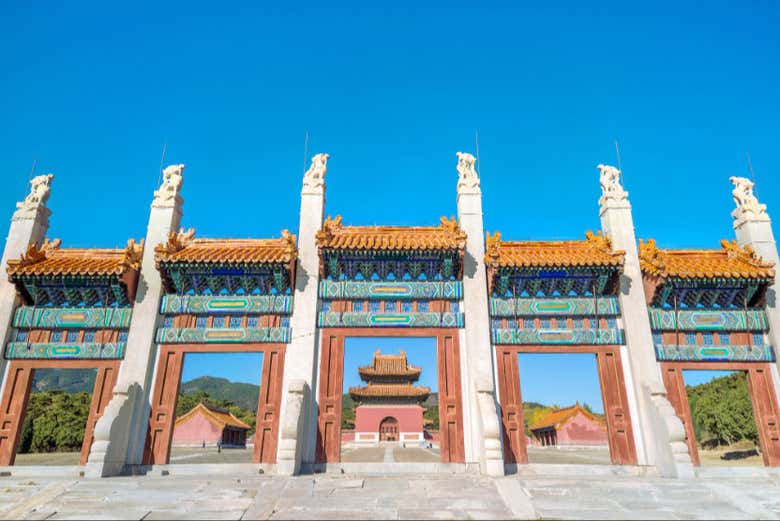 L'ingresso delle Tombe Qing